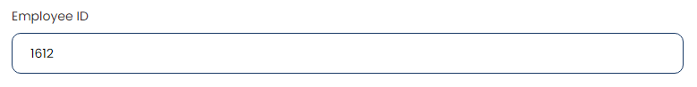 Employee ID must be same and used in Registering employee in machine